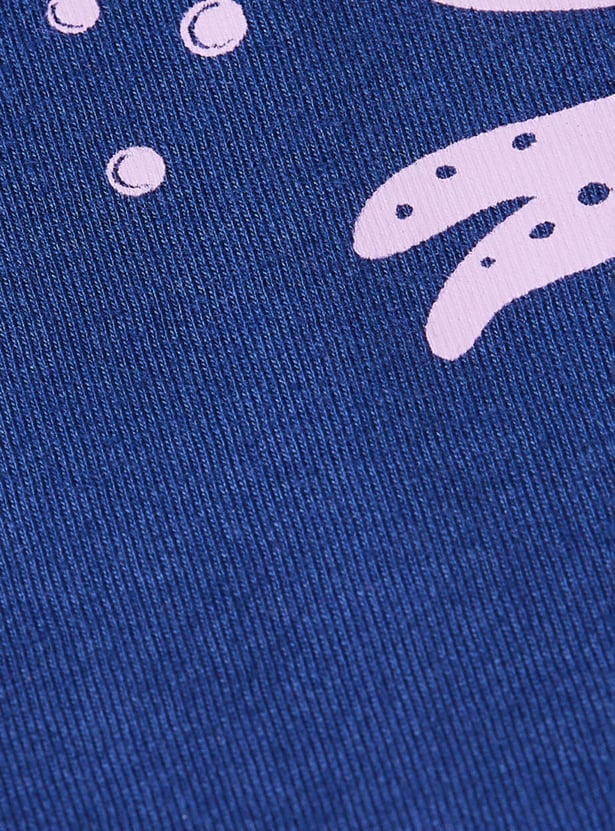 Girls Knit Graphic T-shirt