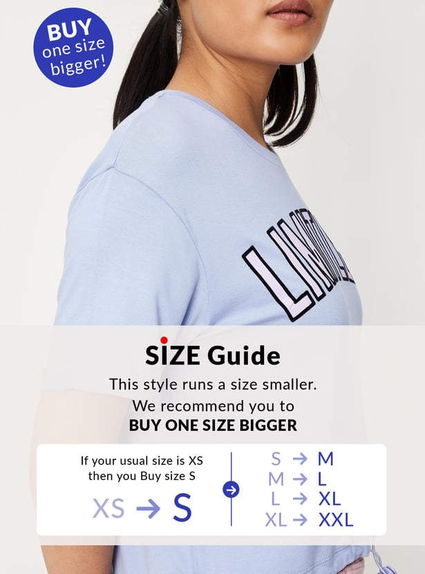 Women Graphic Printed Round Neck T-Shirt