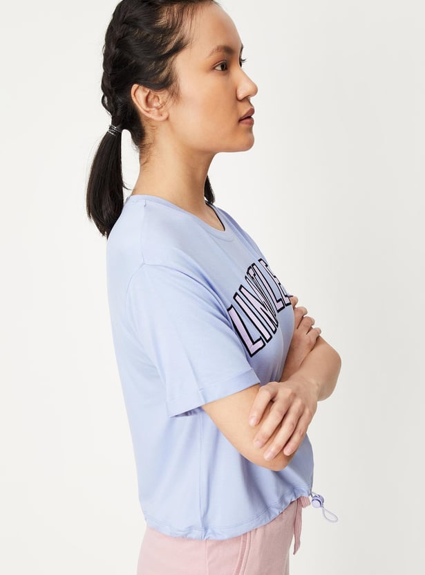 Women Graphic Printed Round Neck T-Shirt
