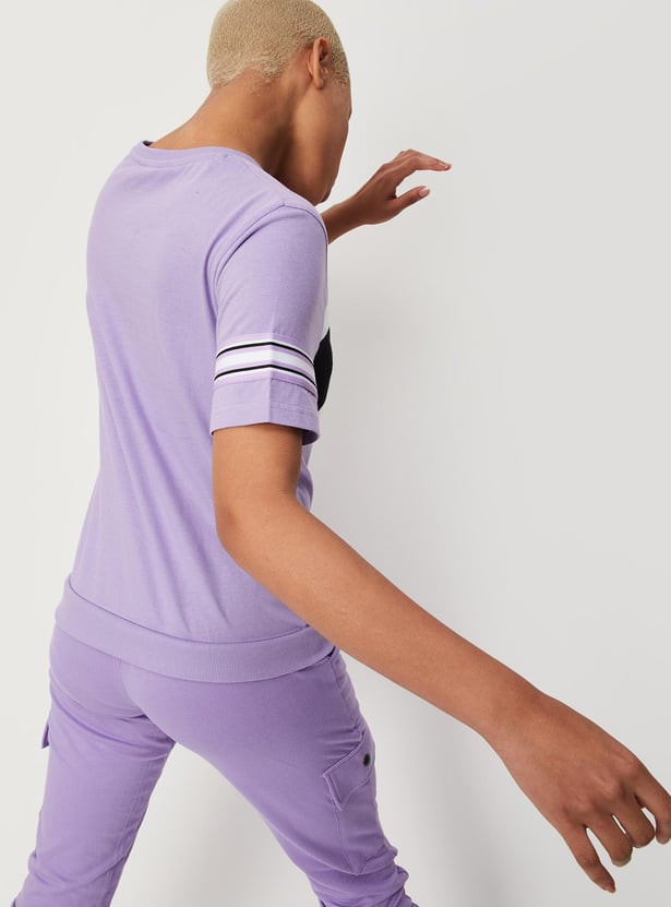 Women Empowered Printed Crop T-shirt