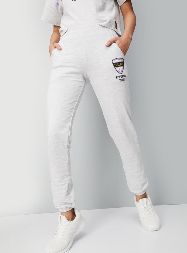 Women Typographic Printed Joggers