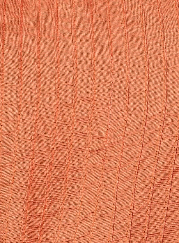 Women Pintuck Asymmetric Layered Kurta