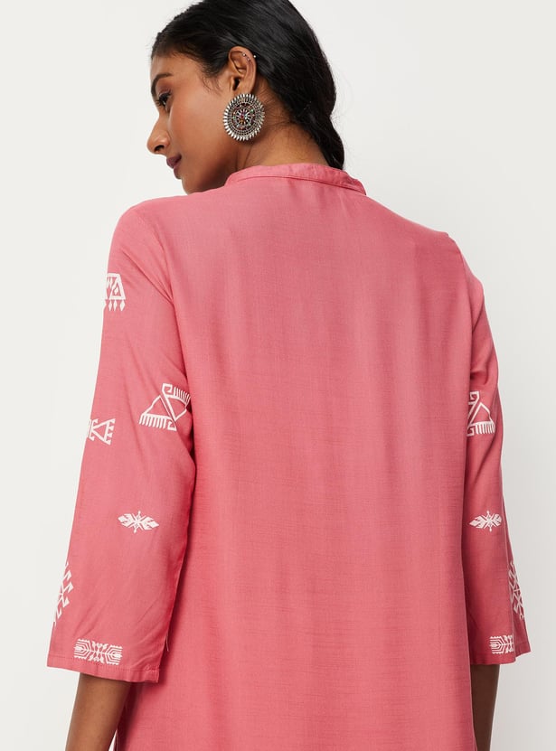Women Printed Straight Kurta