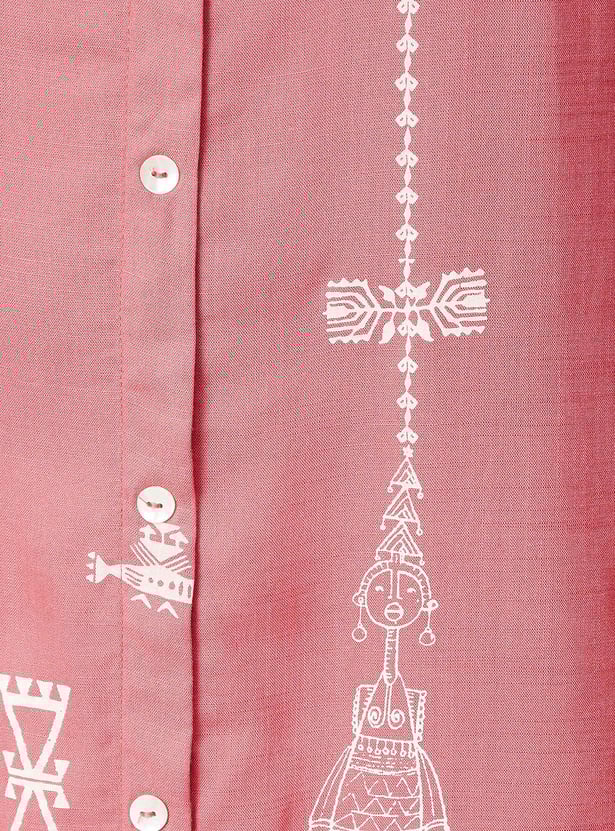 Women Printed Straight Kurta