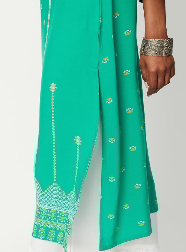 Women Printed Kurta with Pocket