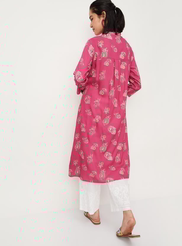 Women Printed Kurta with Pocket