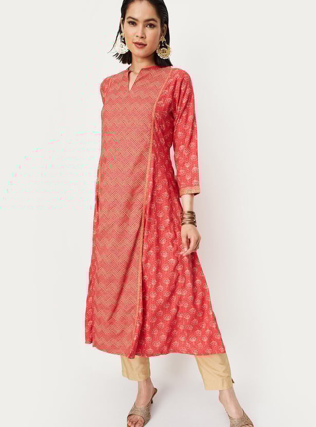 Women Printed A-line Kurta