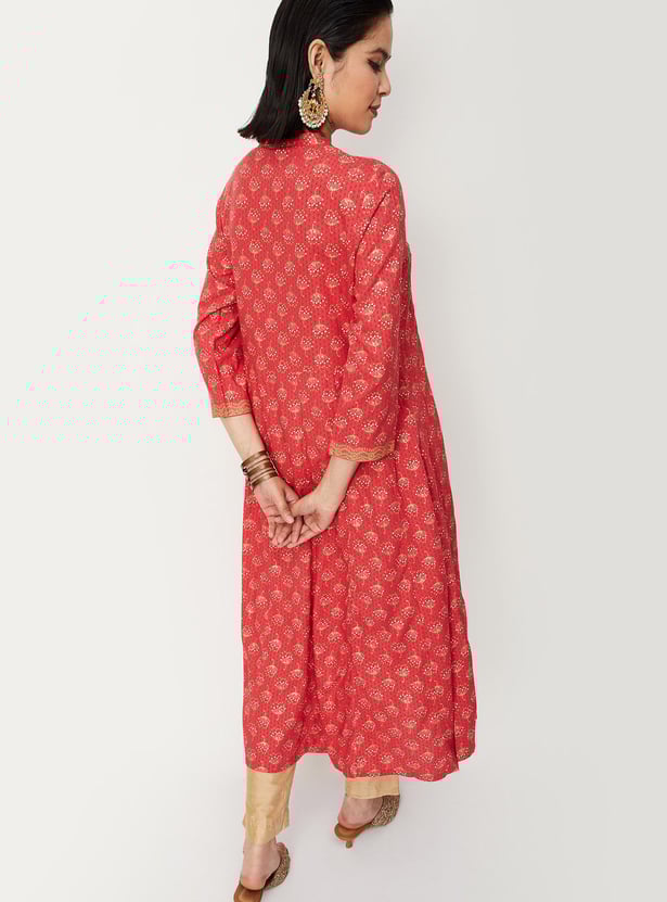 Women Printed A-line Kurta