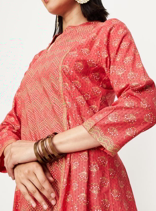 Women Printed A-line Kurta