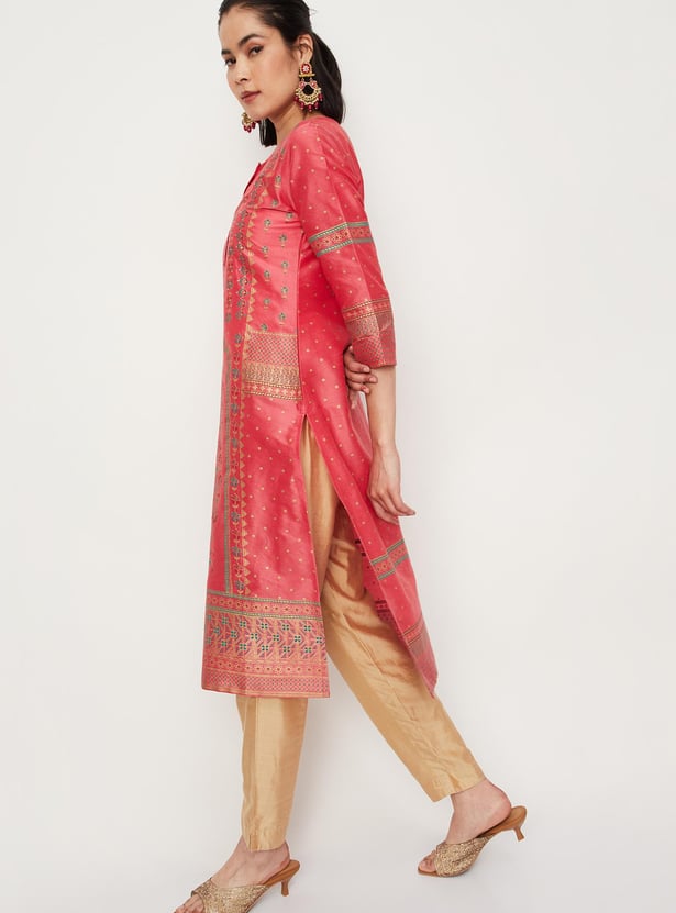 Women Printed Kurta with Pocket