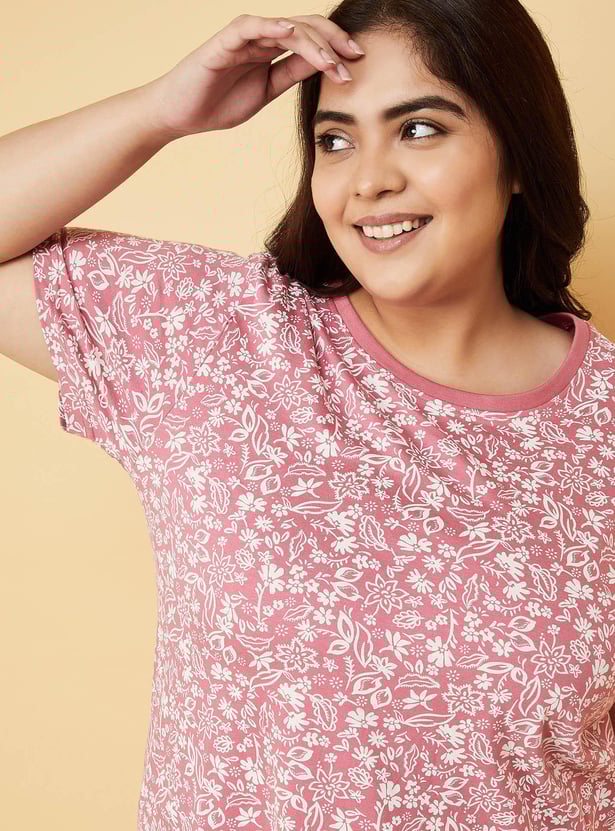 Women Printed PJ Set