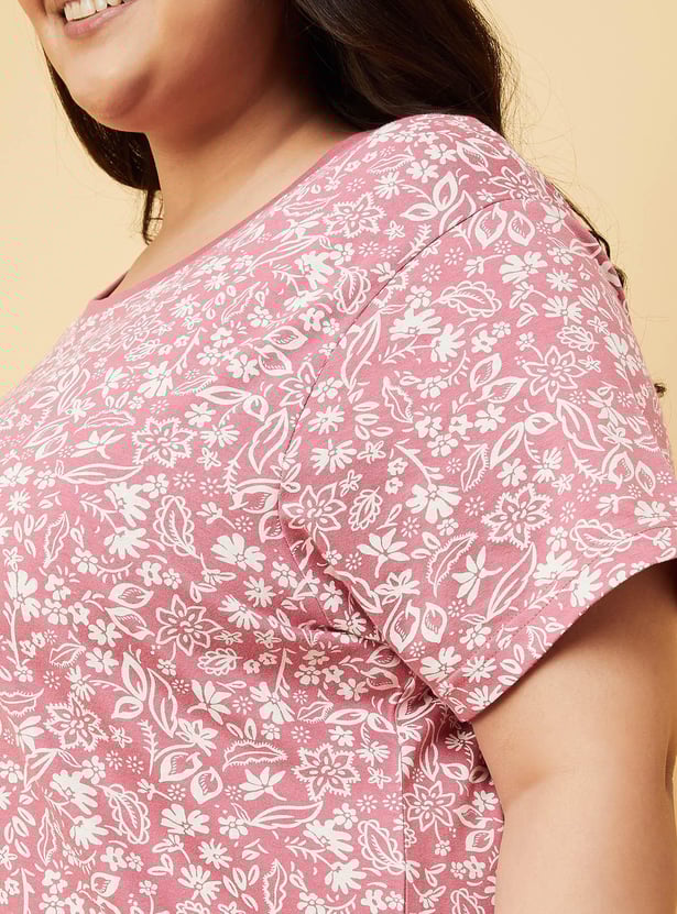 Women Printed PJ Set