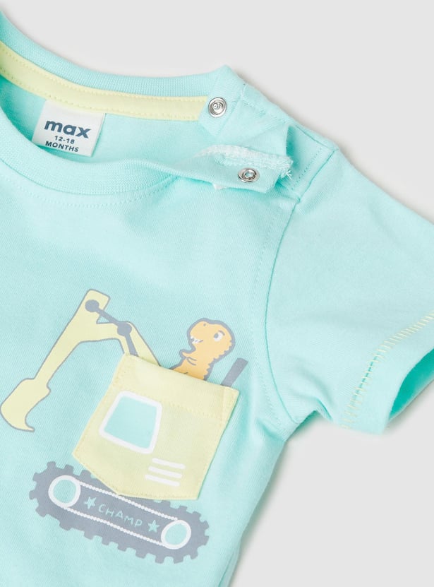 Boys Graphic T-shirt Set
