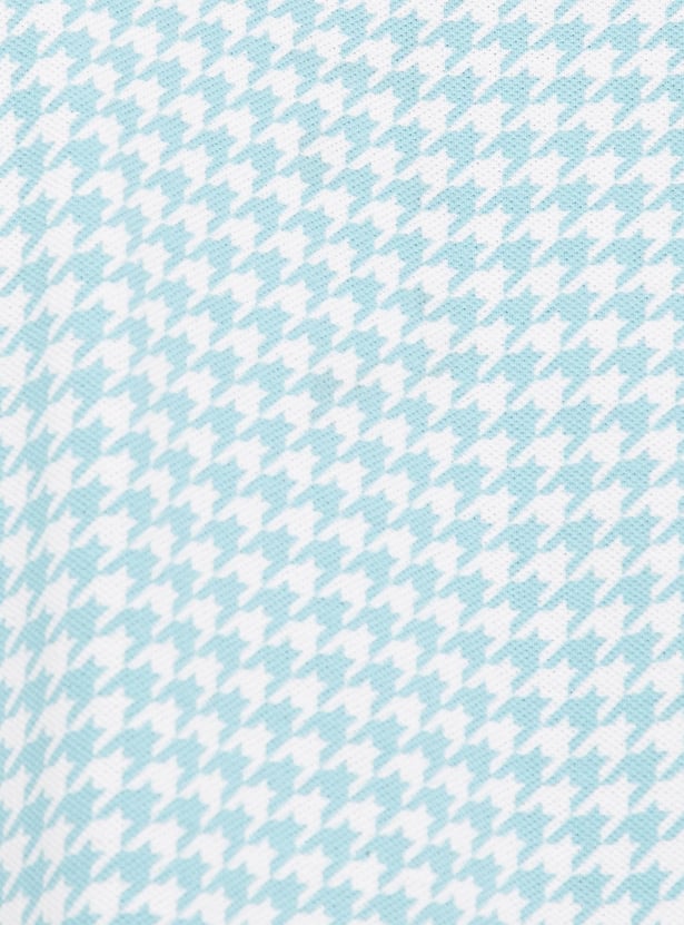 Men Printed Slim Fit Polo