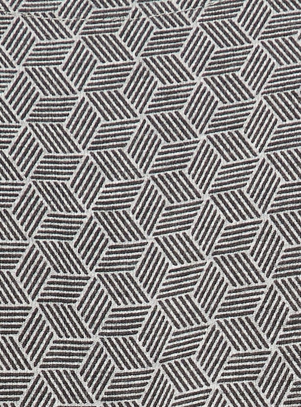 Men Printed Slim Fit Polo
