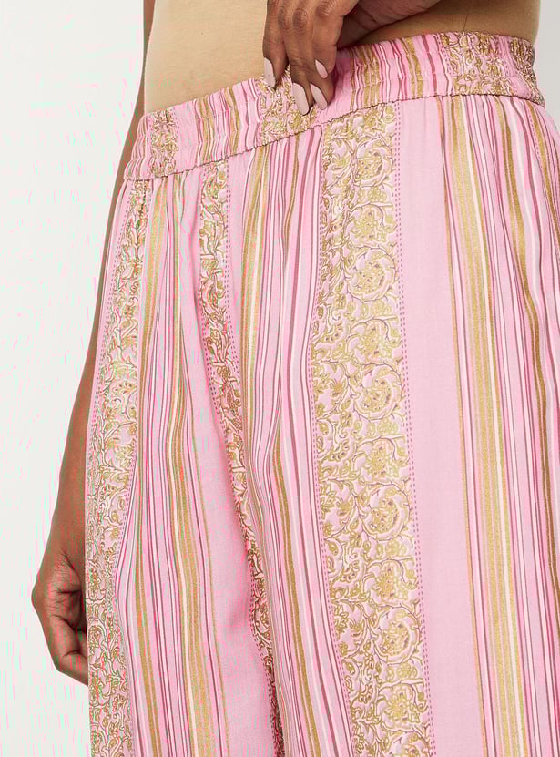 Women Floral Printed Kurta and Palazzos