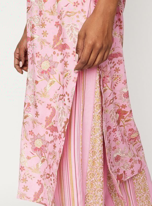 Women Floral Printed Kurta and Palazzos