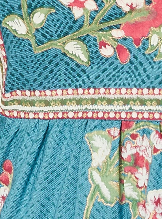 Women Printed Melon Sleeve Tunic