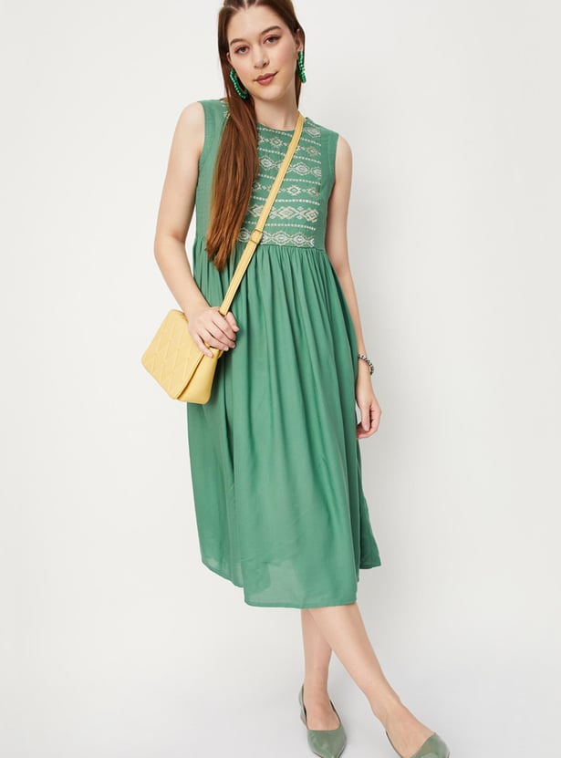 Women Embroidered Dress