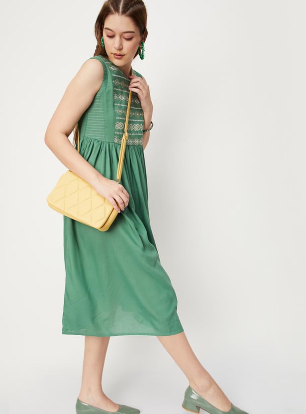 Women Embroidered Dress