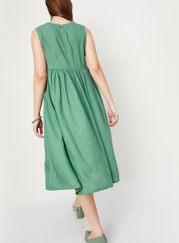 Women Embroidered Dress