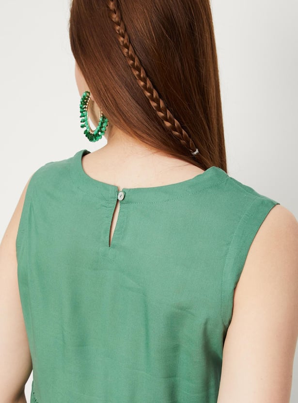 Women Embroidered Dress