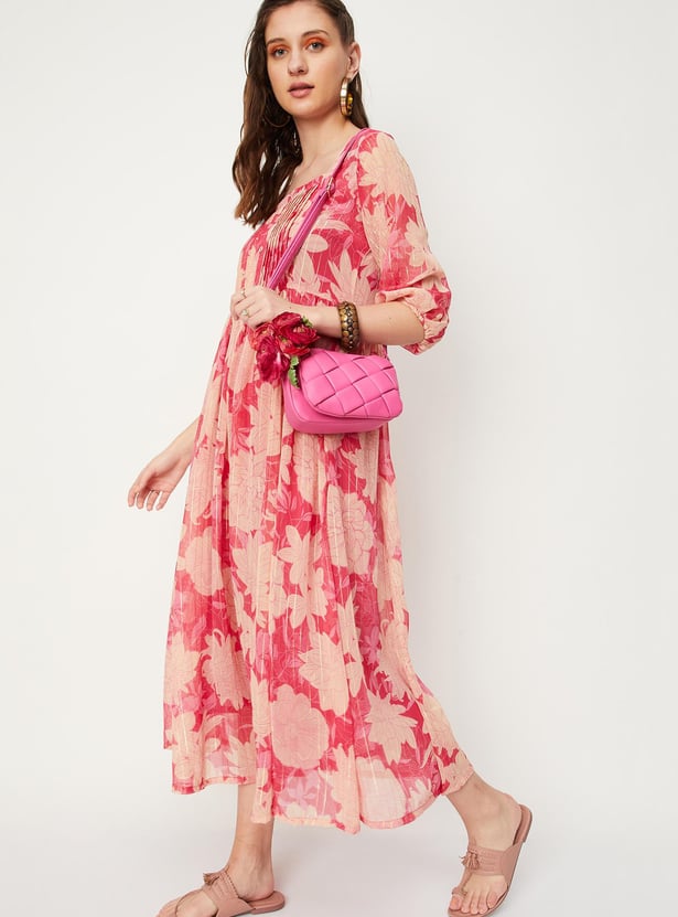 Women Floral Printed Maxi Dress