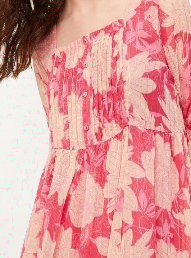 Women Floral Printed Maxi Dress