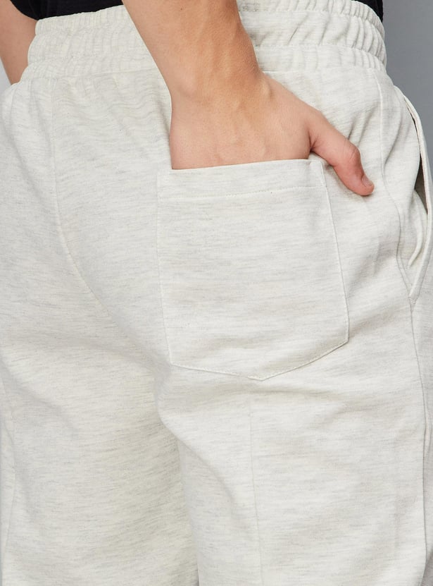 Men Solid Skinny Fit Athleisure Track Pants