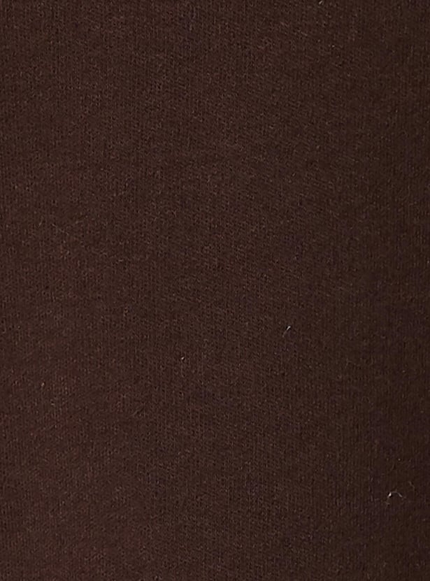Men Colourblock Knit Athleisure Shorts