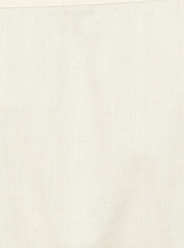 Men Solid Short Kurta