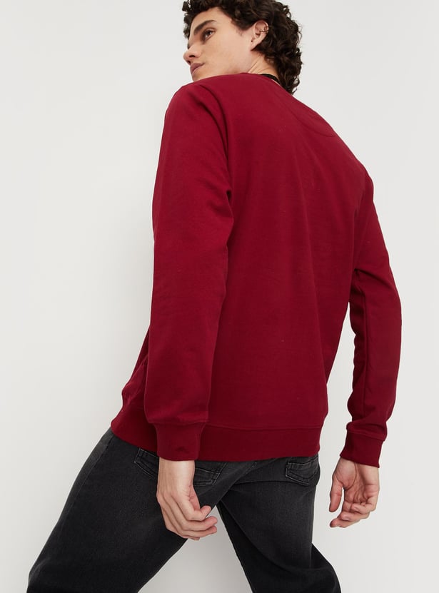 Men Harry Potter Embroidered Sweatshirt