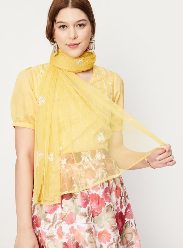 Women Embellished Stole