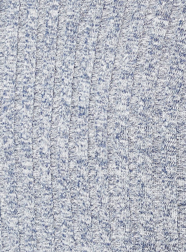 Women Textured Round Neck T-shirt