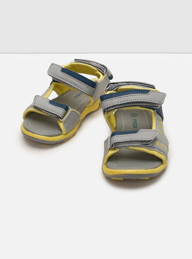 Boys Colourblock Velcro Floaters