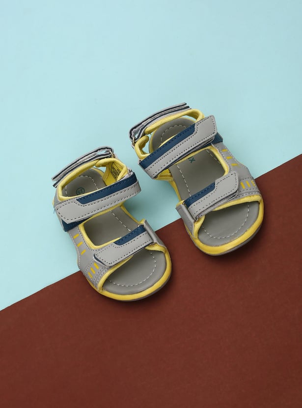 Boys Colourblock Velcro Floaters