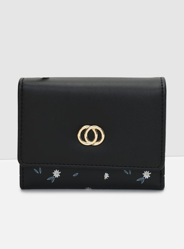 Women Printed Small Bi-Fold Wallet