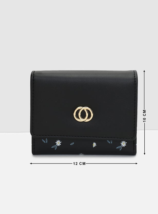 Women Printed Small Bi-Fold Wallet