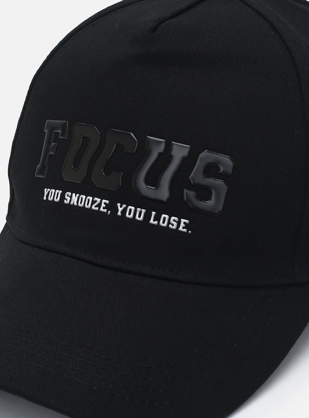 Men Printed Adjustable Strap Cap