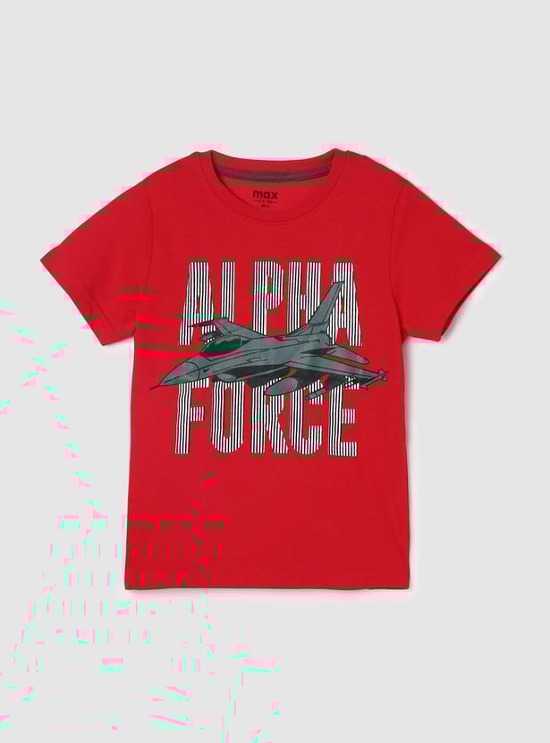 Boys Graphic Knit T-shirt