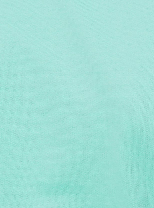 Women V-neck Crop Graphic T-shirt