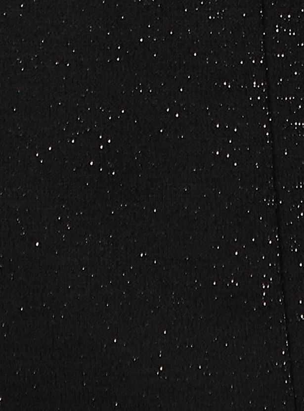 Women Shimmery Off-Shoulder Maxi Dress