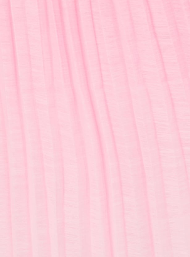 Women Ombre Pleated Skirt