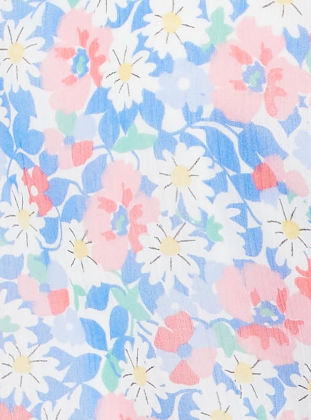 Women Floral Printed Chiffon Top