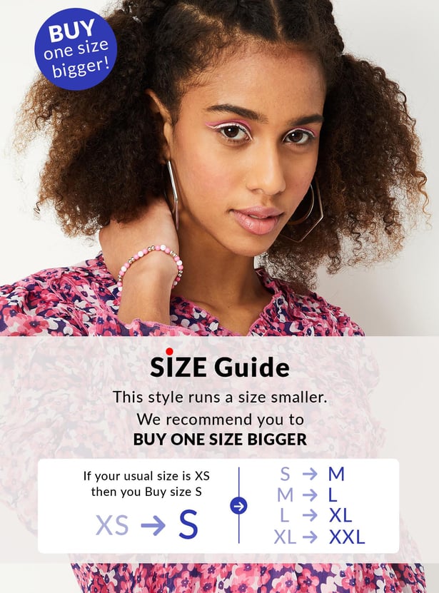 Women Floral Printed Chiffon Top