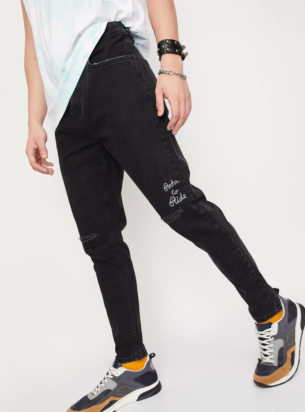 Men Distressed Skinny Fit Jeans