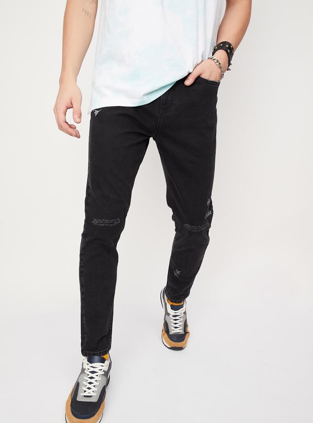 Men Distressed Skinny Fit Jeans