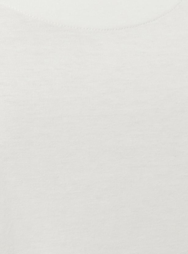 Men Solid Oversized Pocket T-shirt