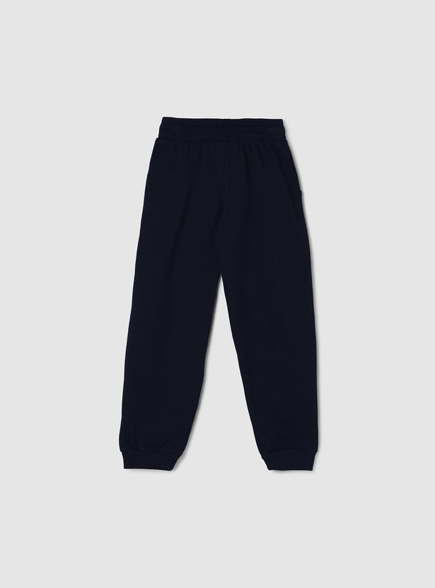 Girls Embroidered Knit Joggers