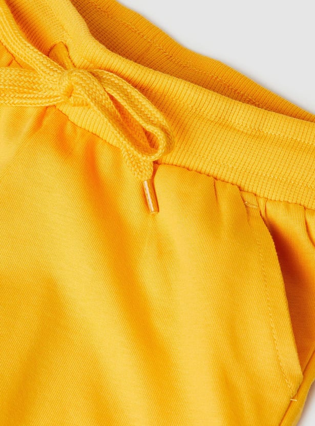 Girls Printed Knit Shorts